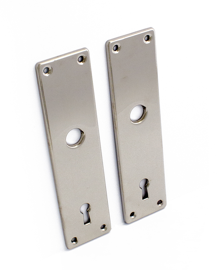 Långskylt 5 Nickel 180x46 mm SB , 1 par