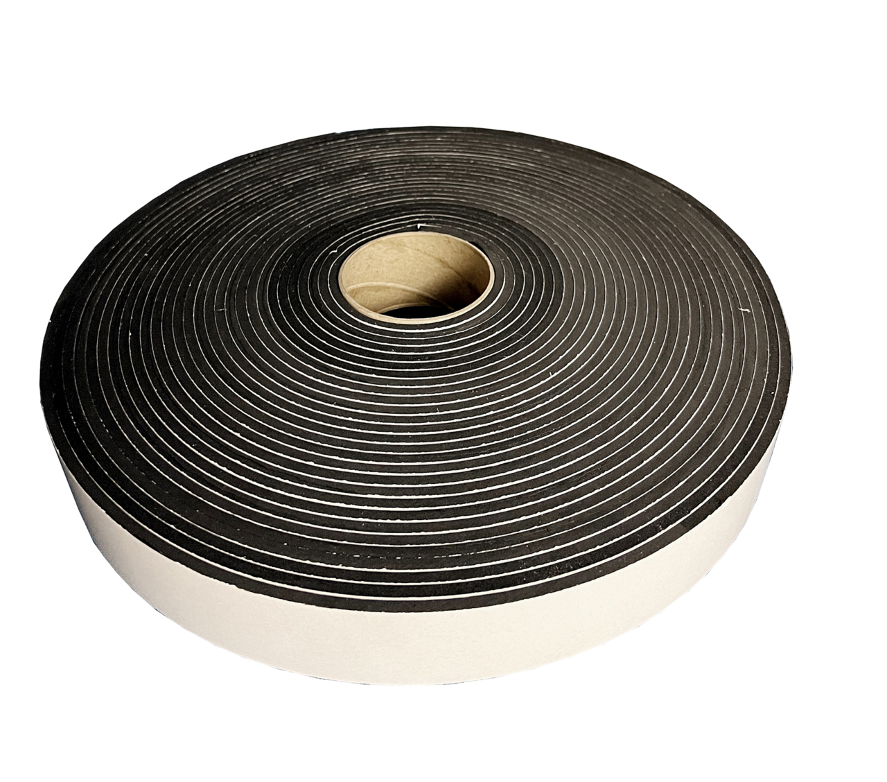 Gummilist 5 x 50 mm, Epdm/Neopren självhäftande SVART 20 m
