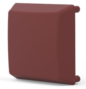 Fresh Regnskydd för yttergaller 145x145mm, RÖD