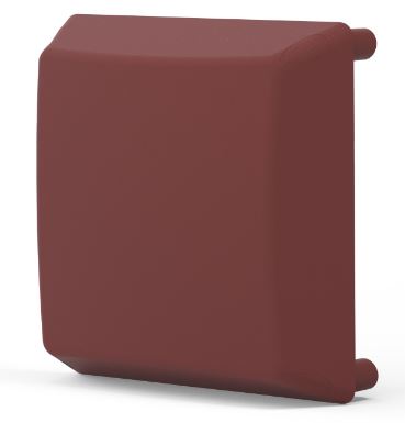 Fresh Regnskydd för yttergaller 145x145mm, RÖD