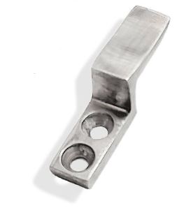 Fönstervred hake 223 förnicklad mässing 10 mm