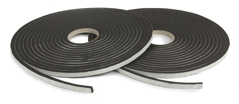 Nortonband 4,5x9, svart 20m