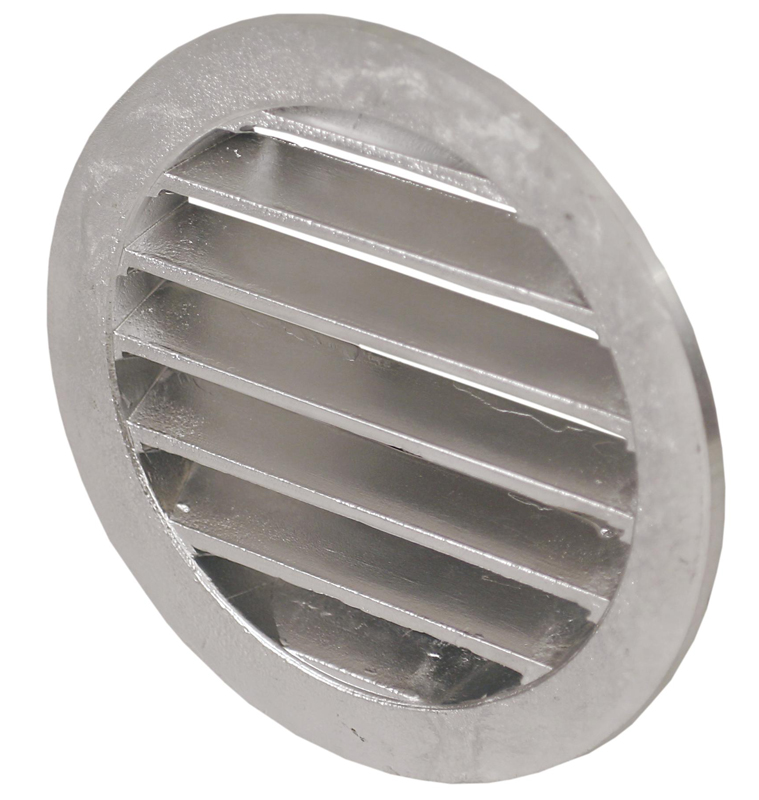 Gjutet aluminiumgaller O 150 mm, med stos
