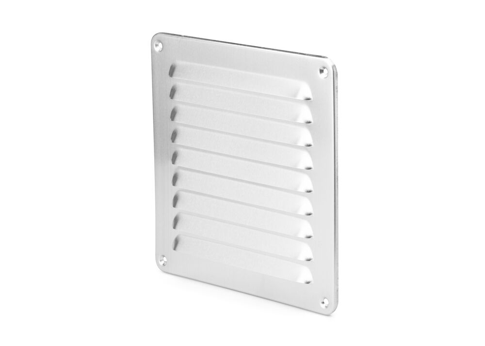 Metallgaller aluminium [] 195x195 mm, utan stos