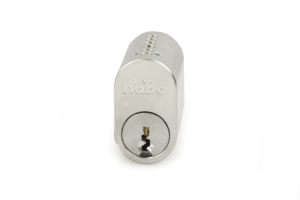 HABO Cylinder Oval 65537 Krom 5 nycklar (2-pack)