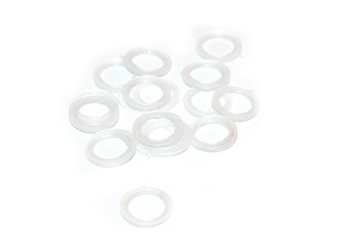 Gångjärnsringar nylon 7,8 mm 100-pack