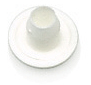 Täckplugg ledhylsa 13/6,5mm,vit pris/st