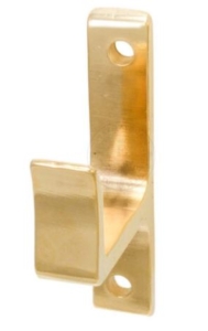 Fönstervred hake 5695 34 mm, obeh. mässing, UTGÅR!