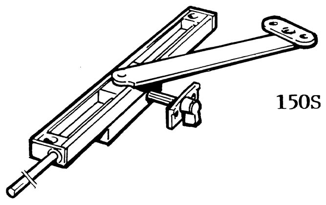 Fix 150S/4, 1100V Fönsterbroms / dörrbroms