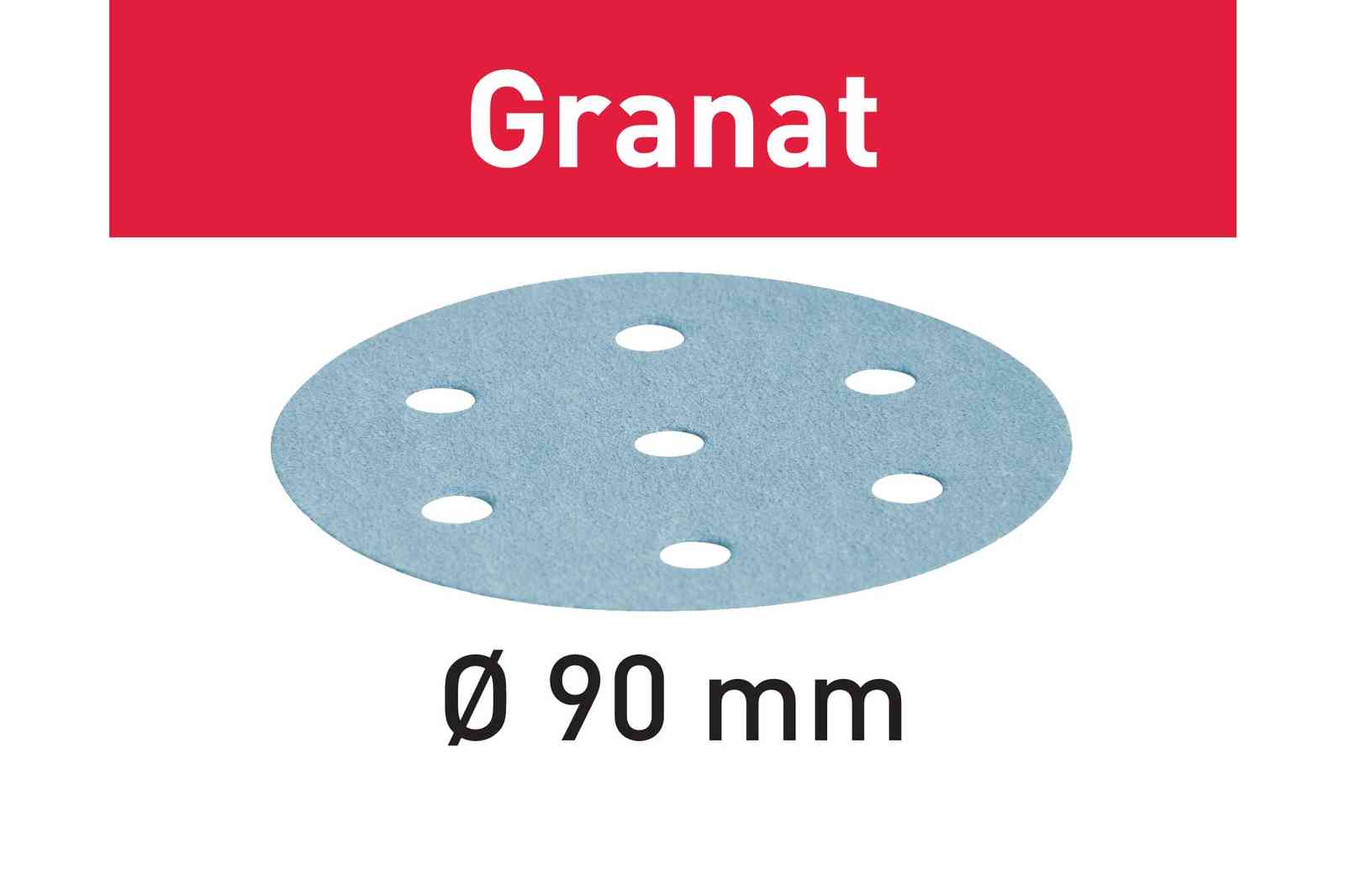 Festool Sliprond 90 mm K120 (Granat) 100 st/fp