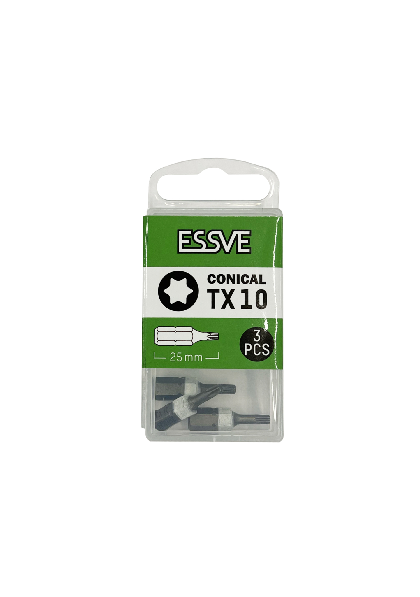 Bits Torx 10 (Stick-fit) 3-Pack (Essve)
