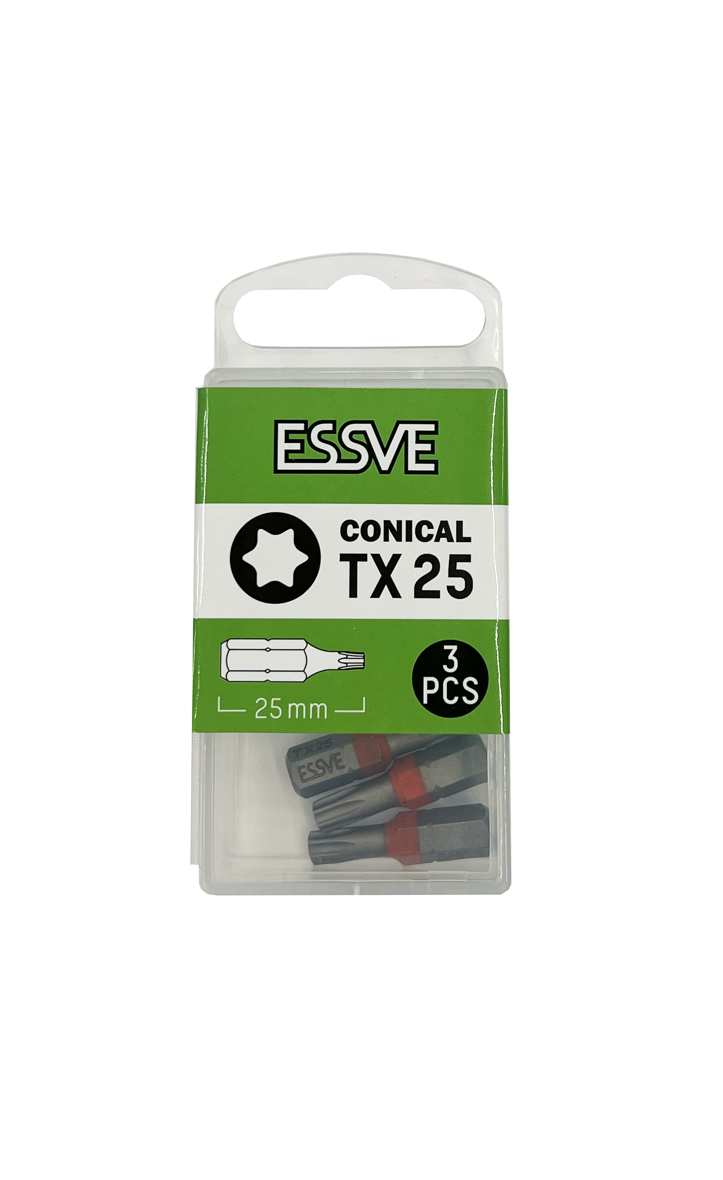 Bits Torx 25 (Stick-fit) 3-Pack (Essve)