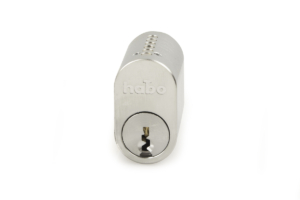 HABO Cylinder Oval 65537 Krom 3st Nycklar (1-pack)