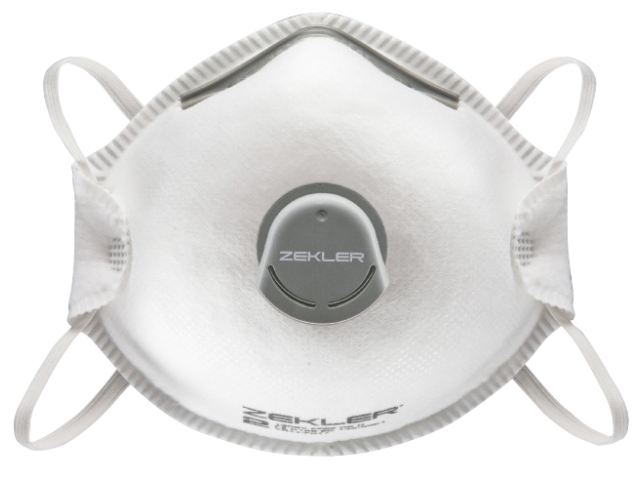 Engångsmask Zekler 1302V Formad(m ventil)3 Pack