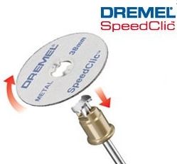 Dremel kapskivor Speedclick 5-pack