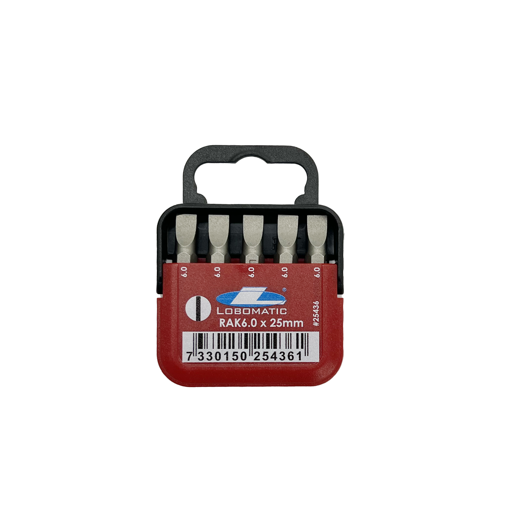 Bits Spår 6,0 x 25mm (5-Pack)