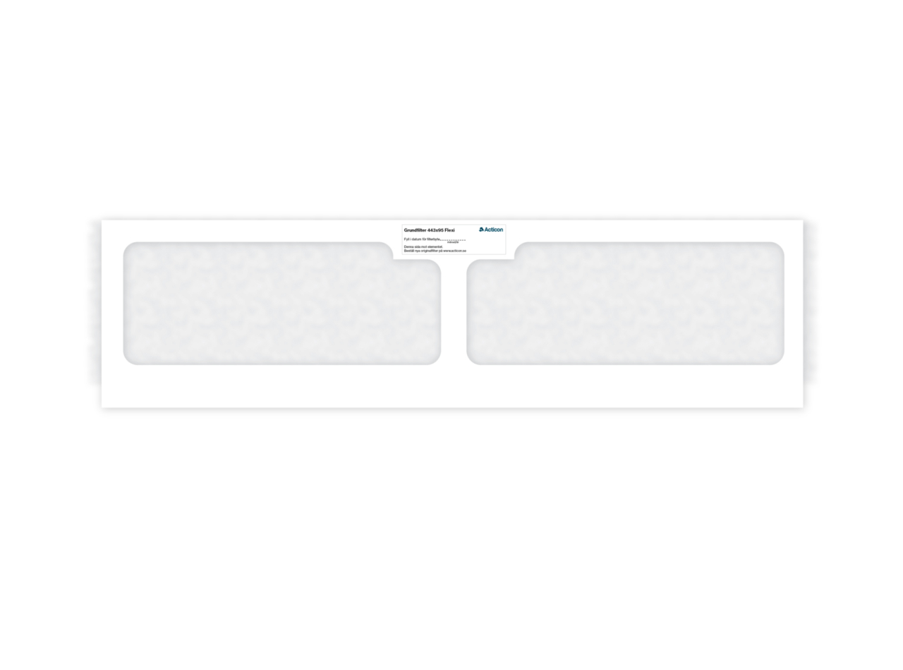 Easy-Vent, Flexi-G grundfilter G2 443x95 mm Flexi